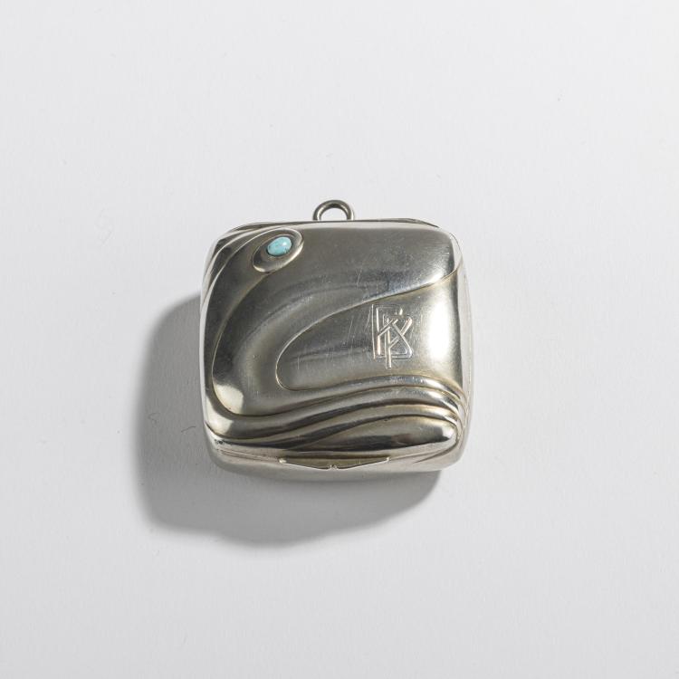 Hauptbild zu Objekt, Pillendose, um 1901, Josef Maria Auchentaller, Scheid, G.A., Wien, 168B 431