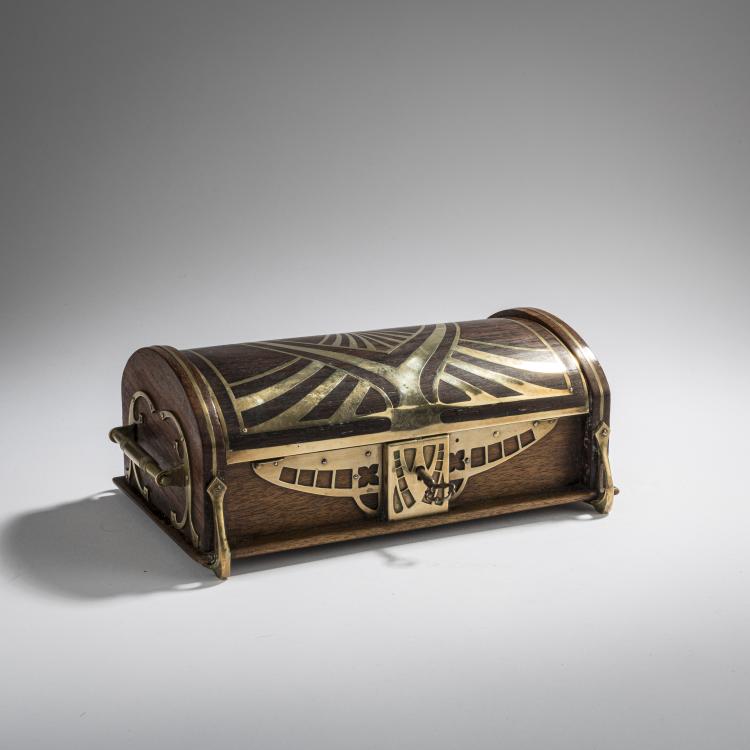 Hauptbild zu Objekt, Box, c. 1910-15, Erhard & S&ouml;hne, Schw&auml;bisch Gm&uuml;nd, 168B 383