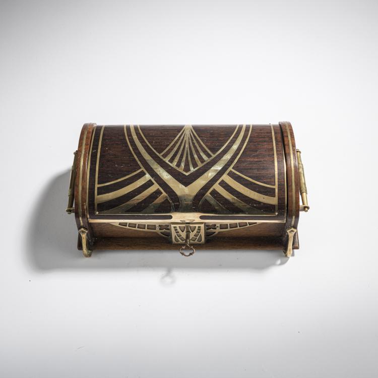 Bild 2 zu Objekt, Box, c. 1910-15, Erhard & S&ouml;hne, Schw&auml;bisch Gm&uuml;nd, 168B 383