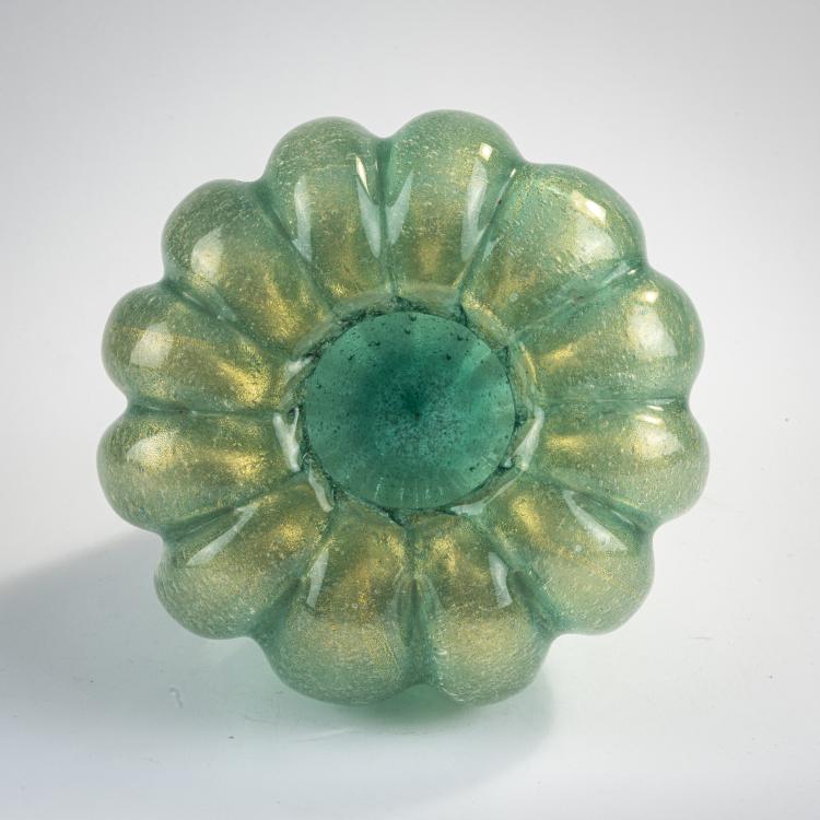 Bild 2 zu Objekt, 'Sommerso a bollicine' vase, 1939, Flavio Poli, Seguso Vetri d'Arte, Murano, 170C 640