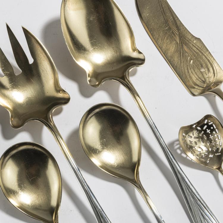 Bild 2 zu Objekt, Seven '3001' serving pieces, 1901/02, Hans Christiansen, Bruckmann & S&ouml;hne, Heilbronn, 168B 417