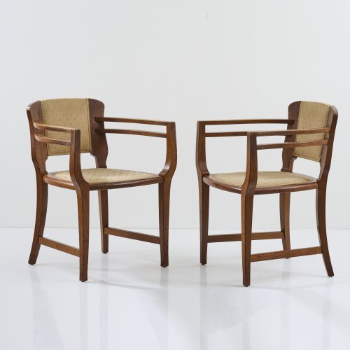 Two 'Villa Friedmann' armchairs, 1898