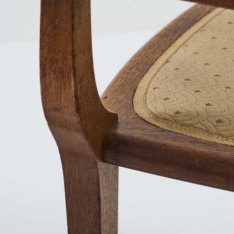 Bild 4 zu Objekt, Two 'Villa Friedmann' armchairs, 1898, Joseph Maria Olbrich, Deutschland, 169A 1