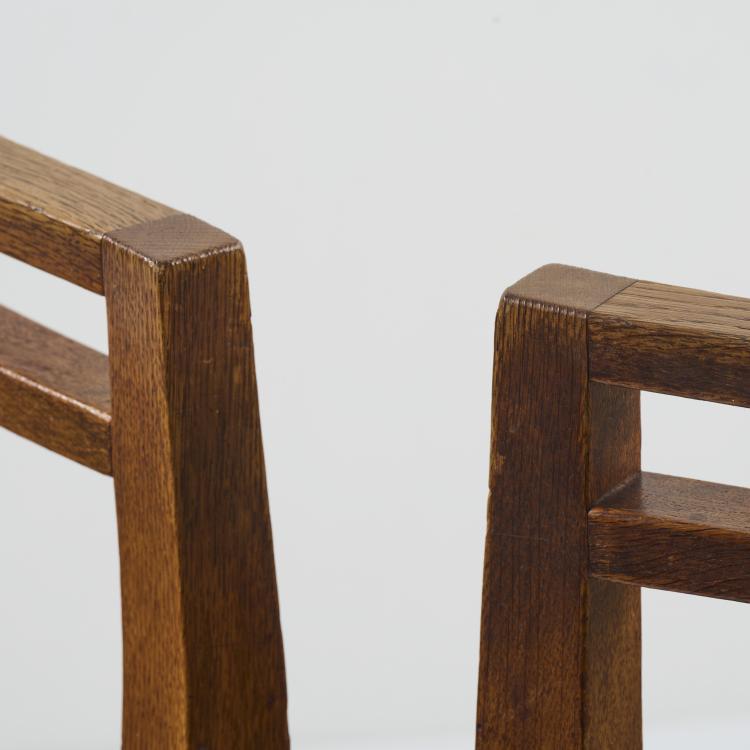 Bild 5 zu Objekt, Two 'Villa Friedmann' armchairs, 1898, Joseph Maria Olbrich, Deutschland, 169A 1