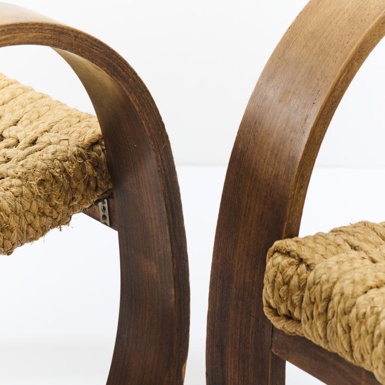 Bild 3 zu Objekt, Two armchairs, 1950s, Adrien Audoux,Frida Minet, Vibo Vesoul, Marseille, 169C 596