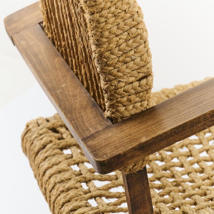 Bild 6 zu Objekt, Two armchairs, 1950s, Adrien Audoux,Frida Minet, Vibo Vesoul, Marseille, 169C 596