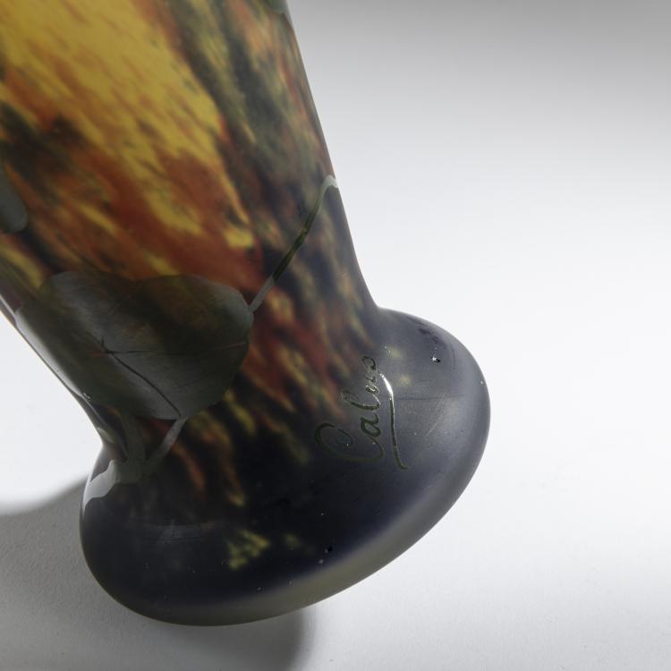 Bild 4 zu Objekt, Two 'Capucines' vases, c. 1926, Verrerie de Belle-Etoile; Daum et Cie., Croismare, 168A 248