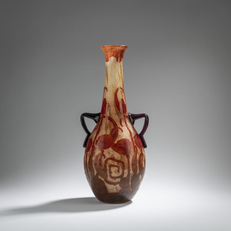 Hauptbild zu Objekt, 'Spirales' Vase, 1923-26, Schneider, Epinay-sur-Seine, 168A 235