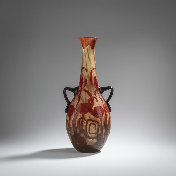 Bild 2 zu Objekt, 'Spirales' Vase, 1923-26, Schneider, Epinay-sur-Seine, 168A 235