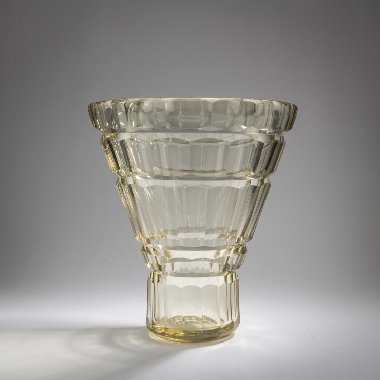 Hauptbild zu Objekt, Huge vase, c. 1930, Daum Fr&egrave;res, Nancy, 168A 94