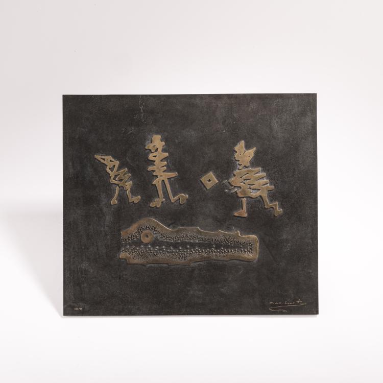 Hauptbild zu Objekt, 'Trois Oiseaux', 1970, Max Ernst, Edition manus presse, Stuttgart, 169E 968