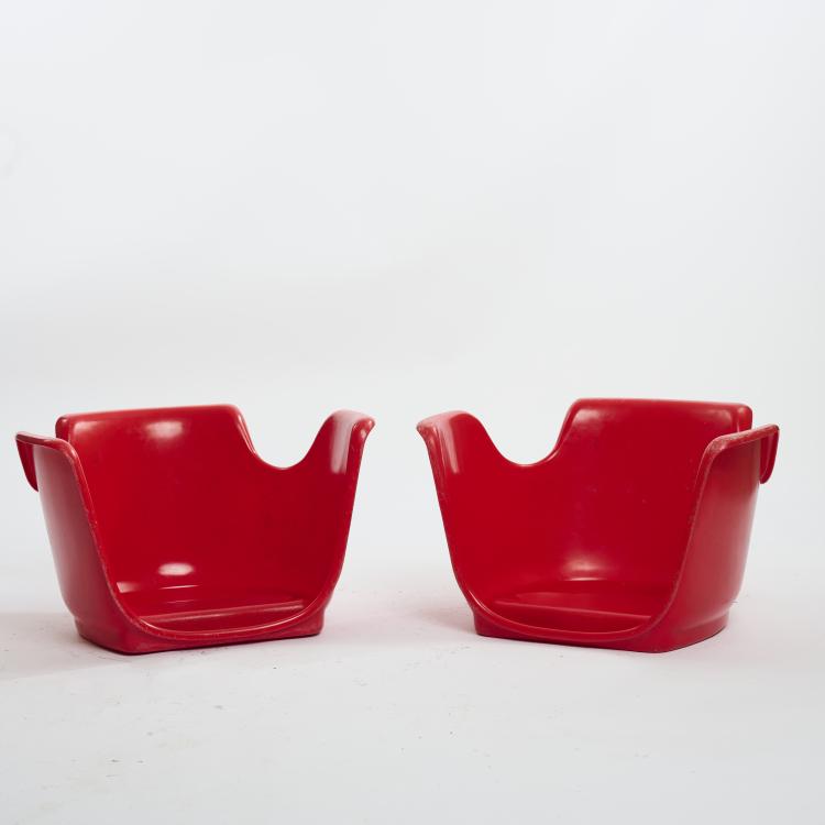 Bild 3 zu Objekt, Stuhl 'Hacca', 1960er Jahre, Alfredo Martini, Oscar Plast, Italien, 169B 271