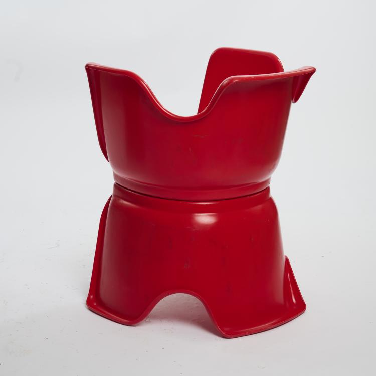 Bild 4 zu Objekt, Stuhl 'Hacca', 1960er Jahre, Alfredo Martini, Oscar Plast, Italien, 169B 271