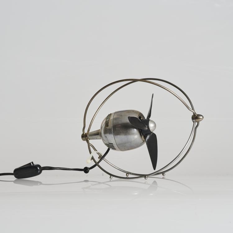 Hauptbild zu Objekt, 'Zerowatt' - 'VE 505' table fan, 1953, Ezio Pirali, FER; Fabbriche Elettrotechnice Riunite, 169B 214