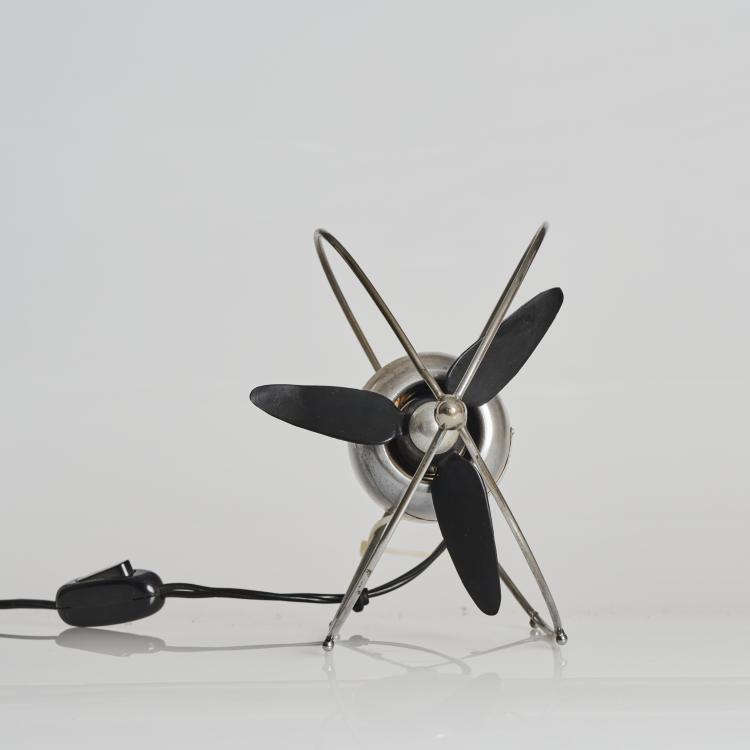 Bild 2 zu Objekt, 'Zerowatt' - 'VE 505' table fan, 1953, Ezio Pirali, FER; Fabbriche Elettrotechnice Riunite, 169B 214