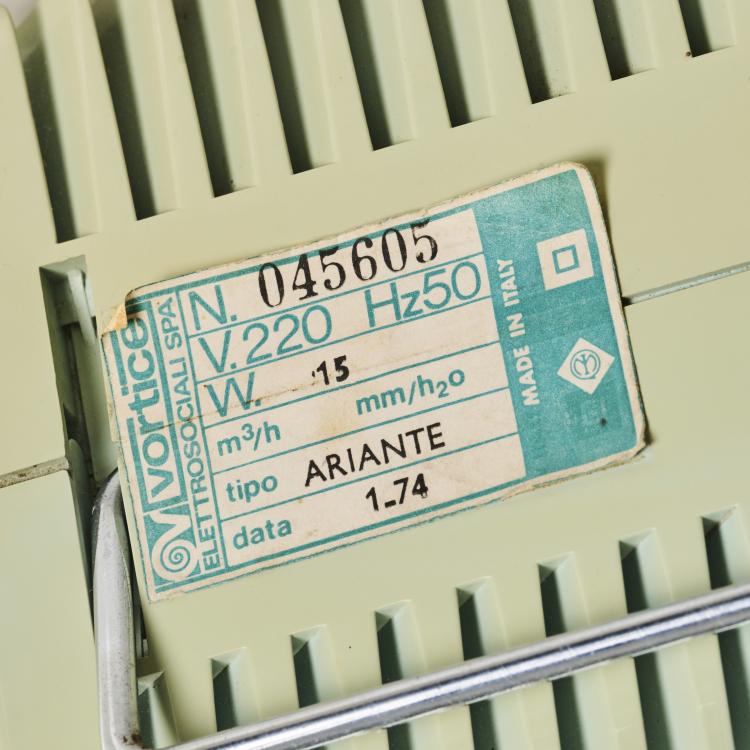 Bild 5 zu Objekt, Ventilator 'Ariante', 1960er Jahre, Marco Zanuso, Vortice Elettrosociali, Mailand, 169B 282