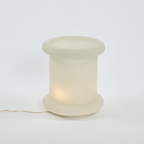 Illuminated side table, 1970s