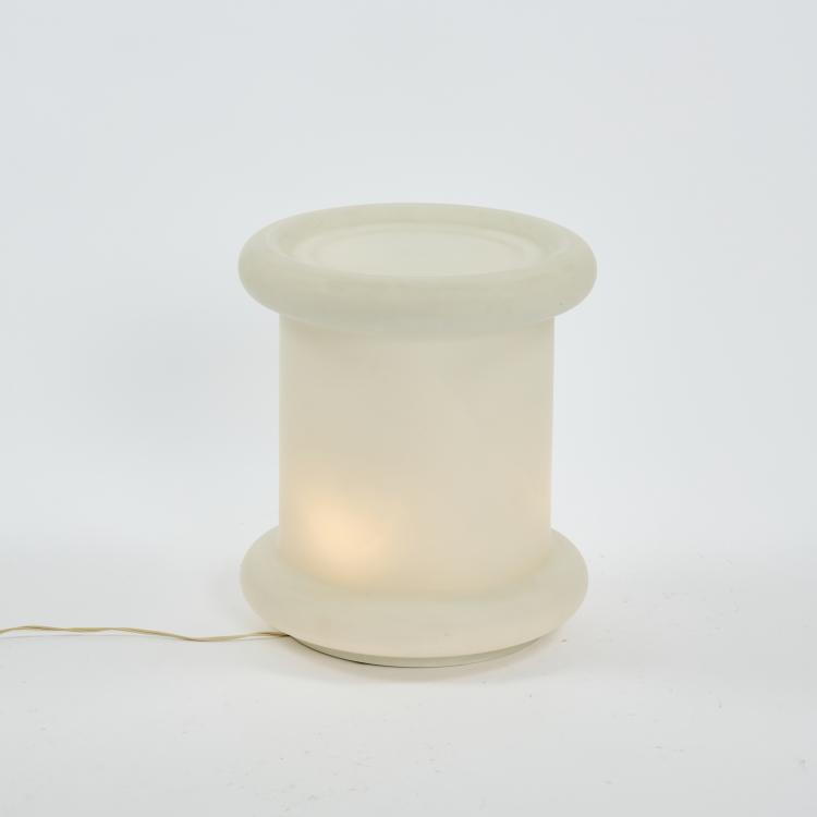 Hauptbild zu Objekt, Beleuchteter Beistelltisch, 1970er Jahre, Italien, 169B 295