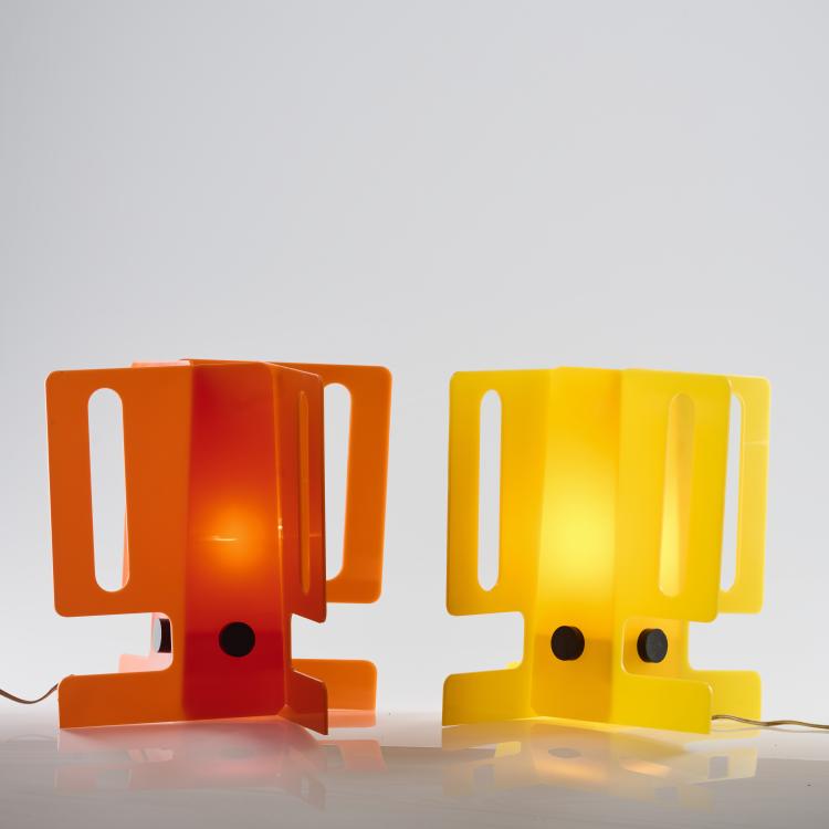 Bild 6 zu Objekt, Vier Tischleuchten 'Nove', 1980er Jahre, Italien, 169B 371