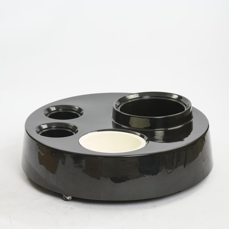 Hauptbild zu Objekt, 'Fioriera' table, c. 1966, Paolo Caliari, B&B Italia, Novedrate, 169B 247