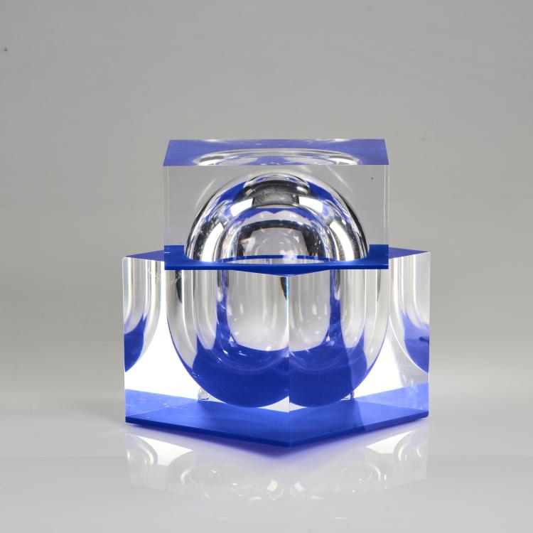 Bild 1 zu Objekt, Eisw&uuml;rfel-Box, 1970er Jahre, INGG Soldi & Scati, Mailand, 169B 294