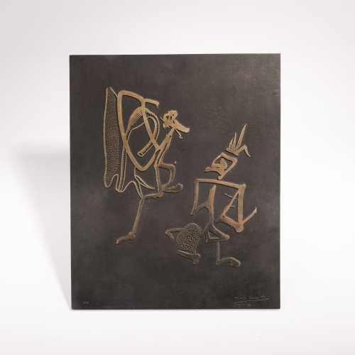 Ohne Titel (Relief en bronze VII), 1970