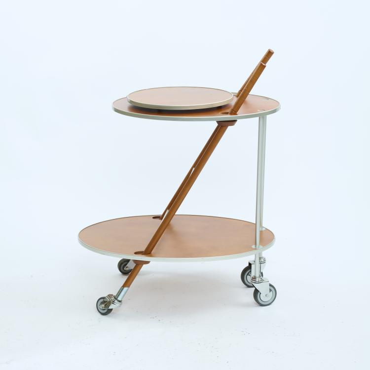 Hauptbild zu Objekt, Serving trolley, 1980s, Luca Fois, CBF f&uuml;r Martini & Rossi, Turin, 169B 381