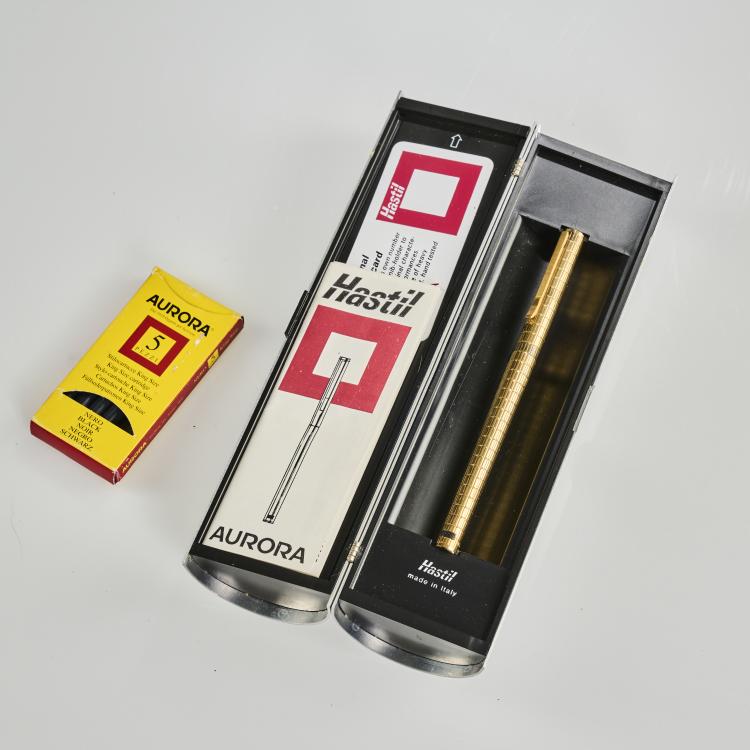 Hauptbild zu Objekt, F&uuml;llfederhalter 'Hastil', 1969, Marco Zanuso, Aurora, Turin, 169B 281