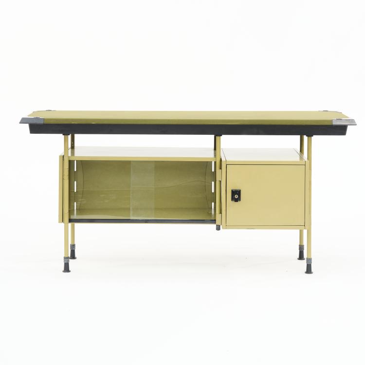 Hauptbild zu Objekt, Sideboard 'Spazio', 1959, Studio B.B.P.R.,Gian Luigi Banfi,Ludovico Barbiano di Belgiojoso,Enrico Peressutti,Ernesto Nathan Rogers, Olivetti, Ivrea, 169C 617