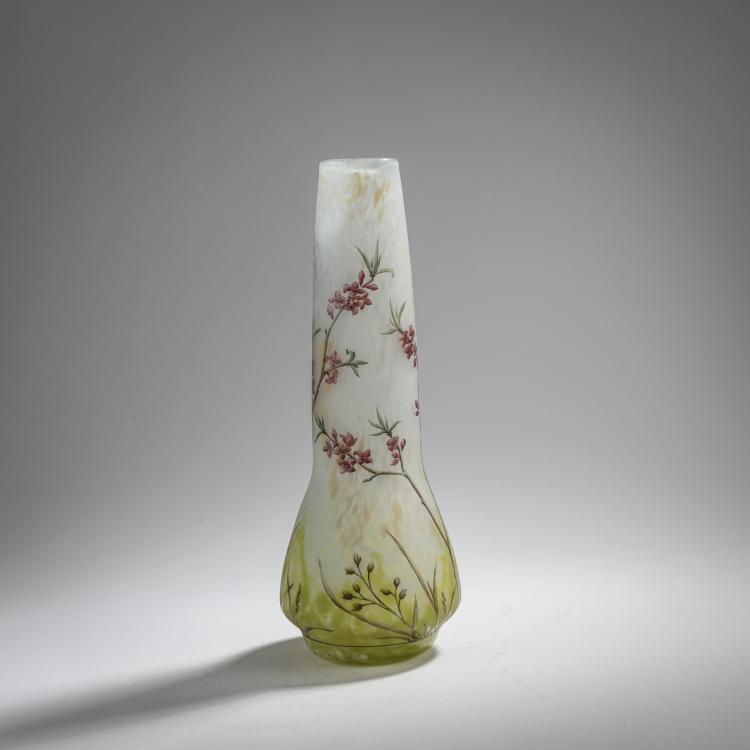 Bild 1 zu Objekt, Vase 'Bois gentil', c. 1906, Daum Fr&egrave;res, Nancy, 168A 60