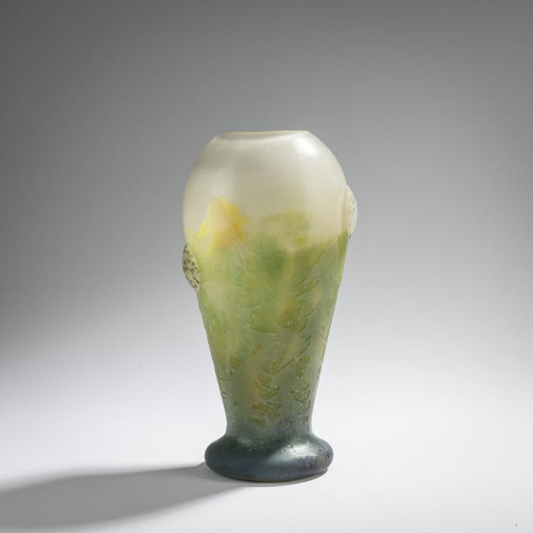 Bild 2 zu Objekt, Vase 'Chandelles et dents de lion', c. 1910, Daum Fr&egrave;res, Nancy, 168A 38