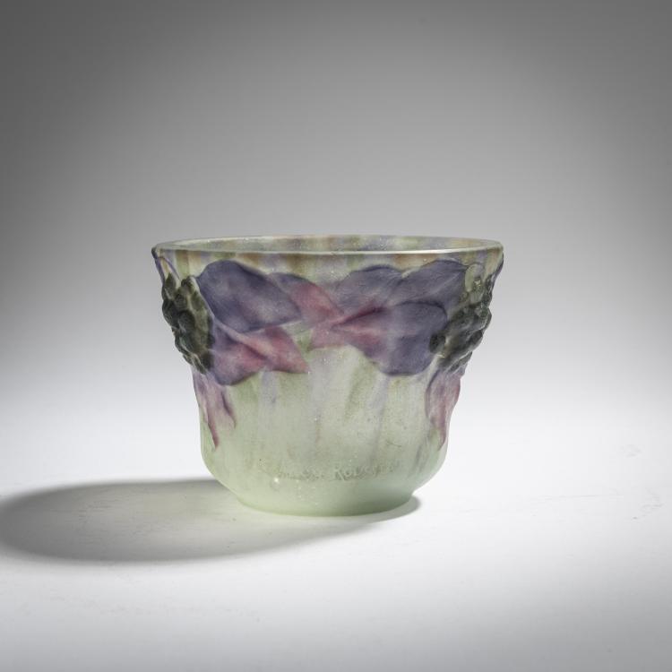 Bild 1 zu Objekt, Bowl 'Lierre', 1919, Gabriel Argy-Rousseau, Argy-Rousseau, Gabriel, 168A 5