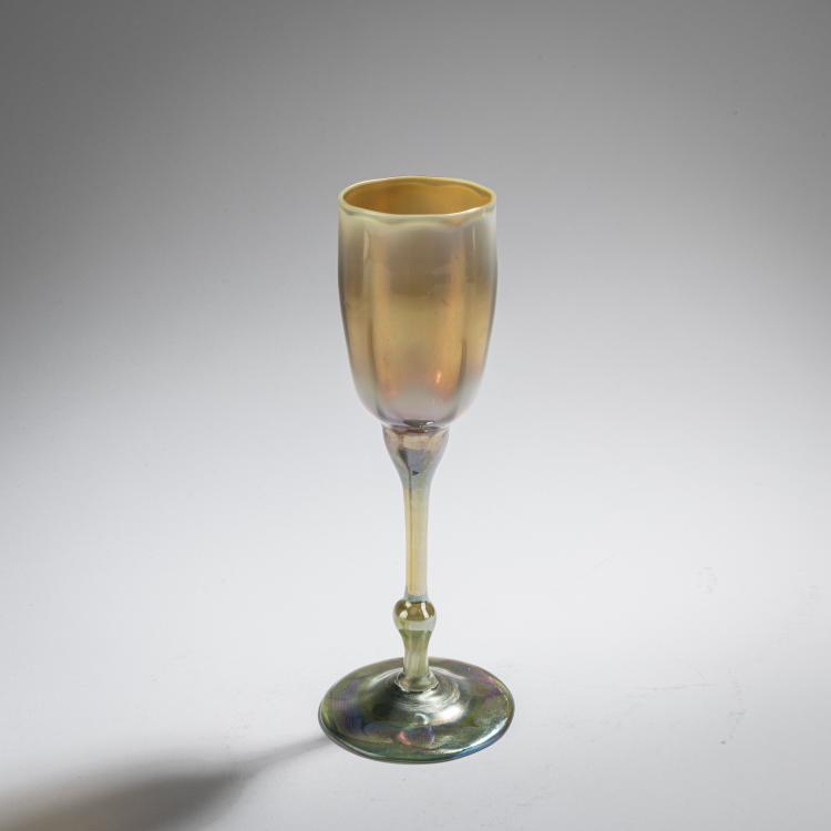 Bild 1 zu Objekt, Goblet, 1896, Louis C. Tiffany, Tiffany, L. C., New York, 168A 320