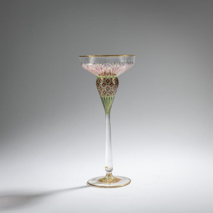 Hauptbild zu Objekt, Wine glass, after 1900, Meyr's Neffe, Adolf, 168A 290