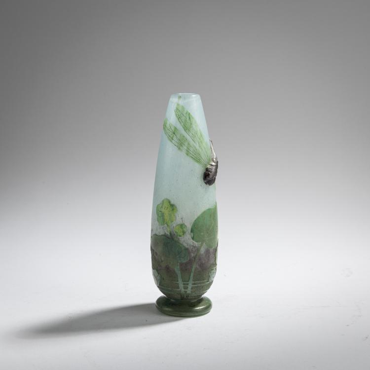 Bild 2 zu Objekt, Small Vase 'Libellule et renoncules jaunes', c. 1904, Henri Berg&eacute;,Ernest Schneider, Daum Fr&egrave;res, Nancy, 168A 57