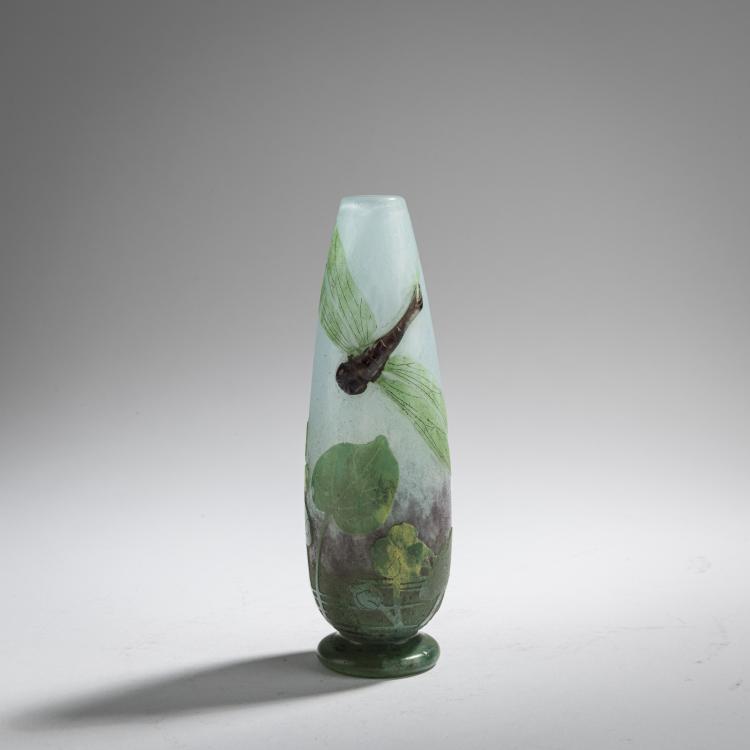 Bild 3 zu Objekt, Small Vase 'Libellule et renoncules jaunes', c. 1904, Henri Berg&eacute;,Ernest Schneider, Daum Fr&egrave;res, Nancy, 168A 57