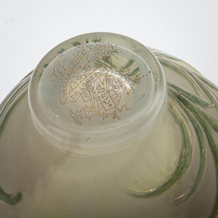 Bild 3 zu Objekt, Vase 'Crocus', 1896-1900, Burgun, Schverer & Co., Meisenthal, Verrerie d'Art de Lorraine, 168A 11