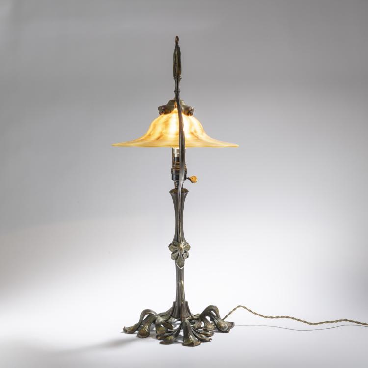 Bild 2 zu Objekt, Table light 'Marronnier', c. 1905, Daum Fr&egrave;res, Nancy, 168A 70