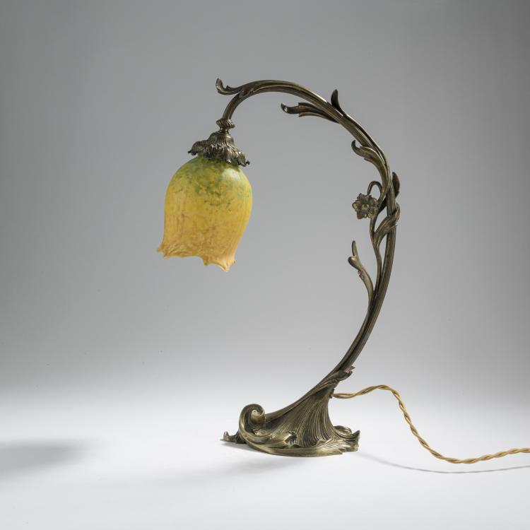 Bild 1 zu Objekt, Table light, c. 1910, Daum Fr&egrave;res, Nancy, 168A 72