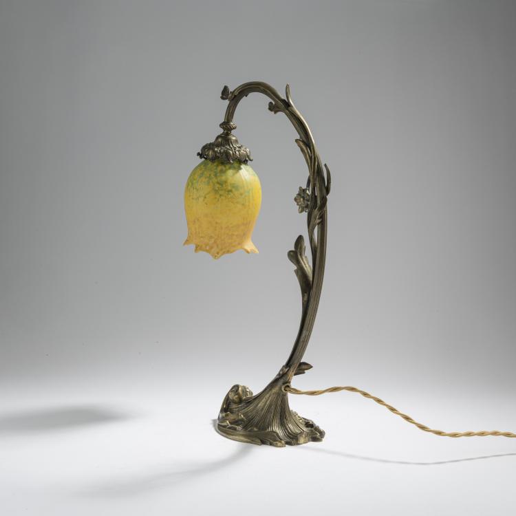 Bild 2 zu Objekt, Table light, c. 1910, Daum Fr&egrave;res, Nancy, 168A 72