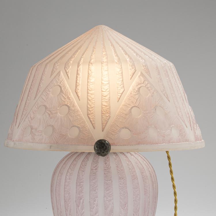 Bild 2 zu Objekt, Table light, c. 1930, Daum Fr&egrave;res, Nancy, 168A 93