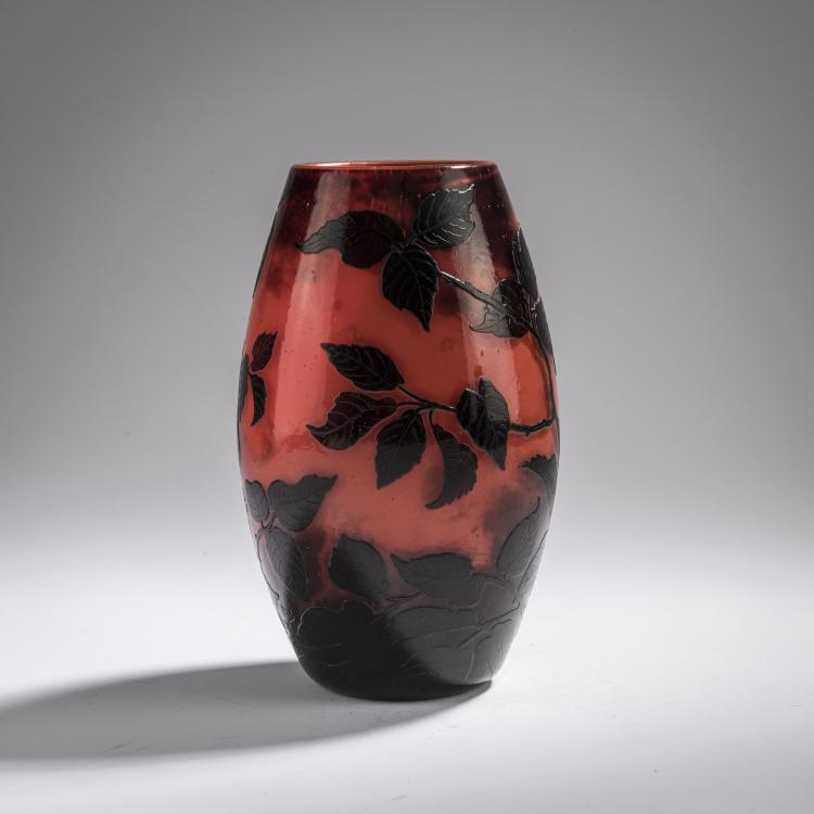 Bild 2 zu Objekt, Vase 'Moineaux', c. 1928, Muller Fr&egrave;res, Lun&eacute;ville, 168A 216