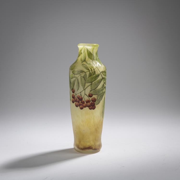 Bild 2 zu Objekt, Vase 'Sorbier', c. 1914, Daum Fr&egrave;res, Nancy, 168A 80