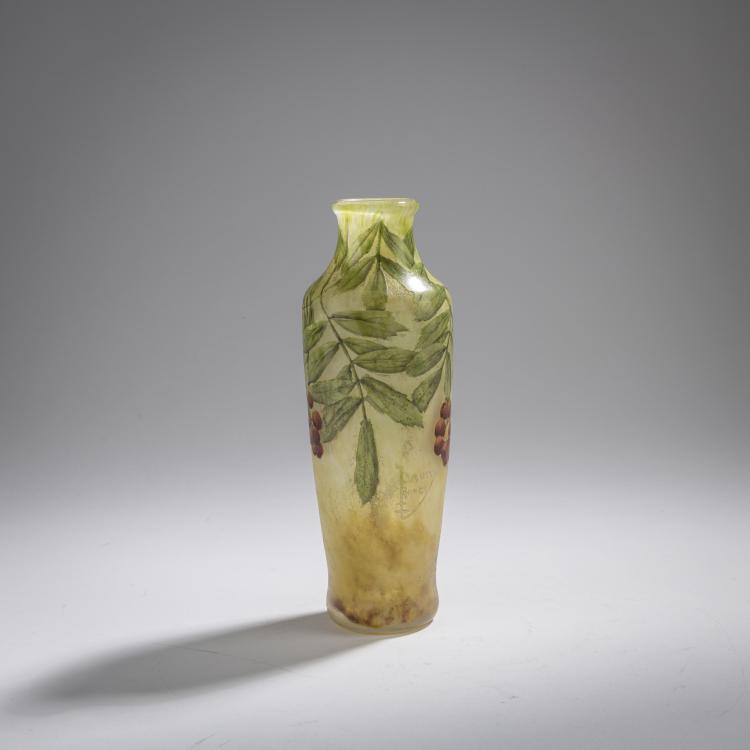 Bild 3 zu Objekt, Vase 'Sorbier', c. 1914, Daum Fr&egrave;res, Nancy, 168A 80