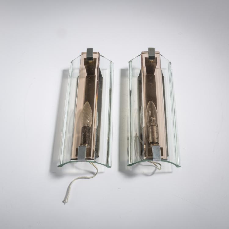 Bild 3 zu Objekt, Vier Wandleuchten, um 1965, Fontana Arte (Stil/Style), 169C 692