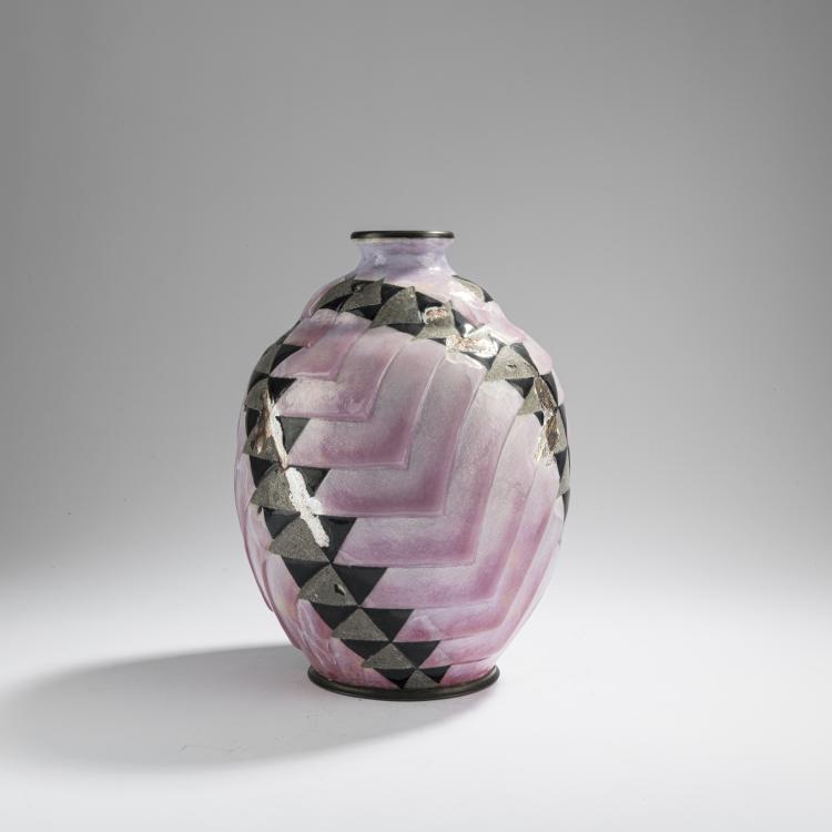 Hauptbild zu Objekt, Vase, pre- 1956, Camille Faur&eacute;, Faur&eacute;, Camille, Limoges, 168C 619