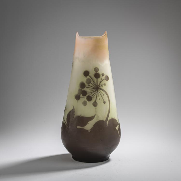 Bild 3 zu Objekt, Vase 'Ombelles', c. 1903, Emile Gall&eacute;, Gall&eacute;, Nancy, 168A 139