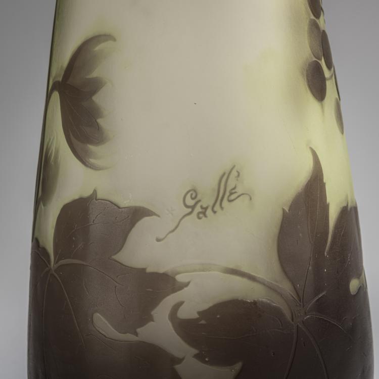 Bild 4 zu Objekt, Vase 'Ombelles', c. 1903, Emile Gall&eacute;, Gall&eacute;, Nancy, 168A 139