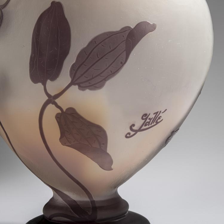 Bild 3 zu Objekt, Vase 'Cl&eacute;matites', 1908-20, Gall&eacute;, Nancy, 168A 149