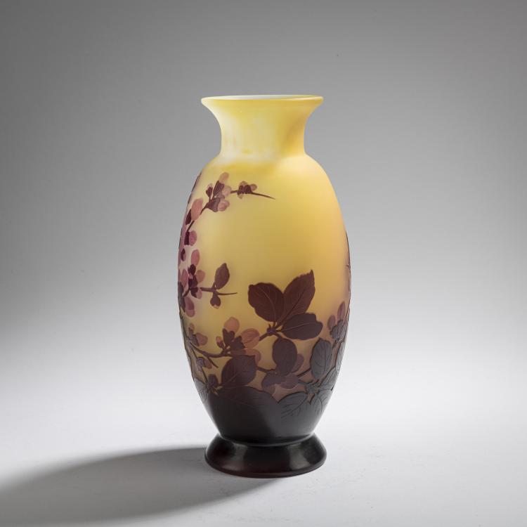 Bild 1 zu Objekt, Vase 'Cognassier du Japon', 1925-36, Gall&eacute;, Nancy, 168A 163
